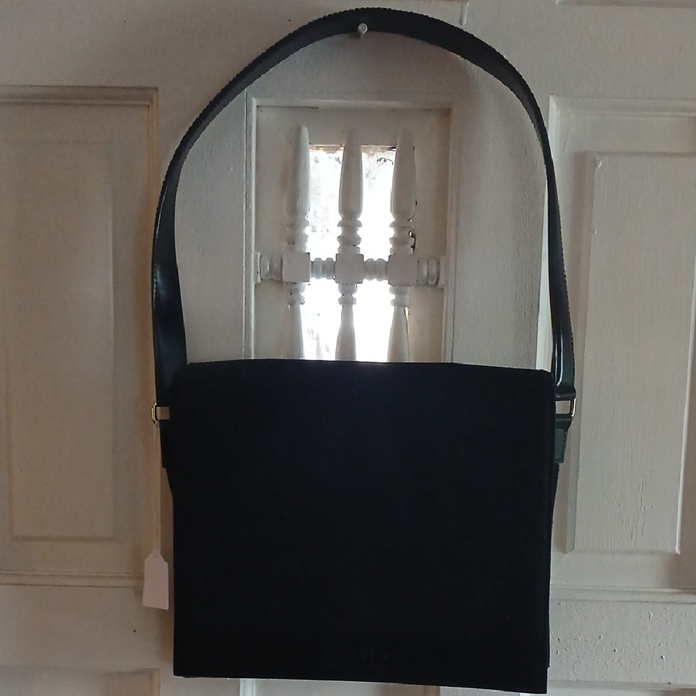 Ralph Lauren Classic Black Shoulder Bag